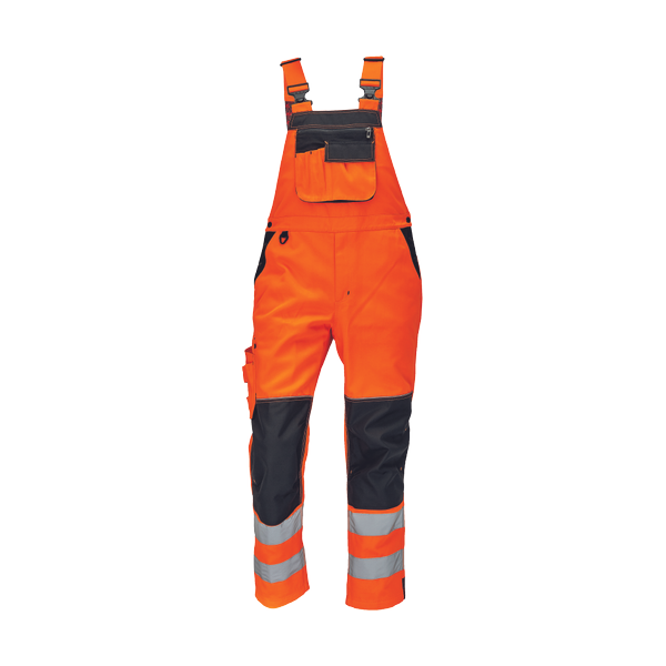 KNOXFIELD HV FL290 bibpants orange 54