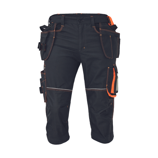 KNOXFIELD 320 3/4 pants anthra/yellow 62