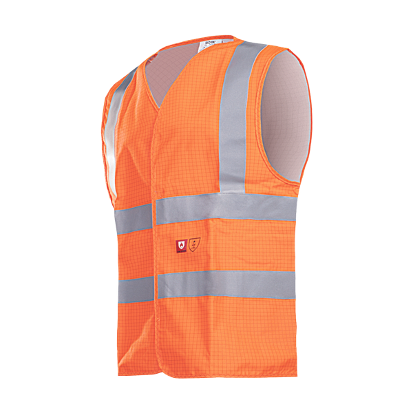 HELLISAN FR AST waistcoat HV yellow L