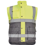 HELLIN HV bodywarmer yellow/grey 3XL