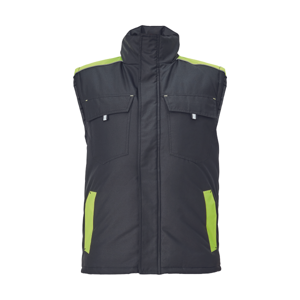 MAX VIVO bodywarmer black/orange 4XL