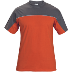 DESMAN T-shirt grey/orange 4XL