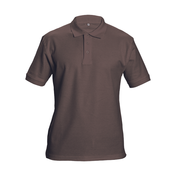 DHANU polo-shirt chestnut L