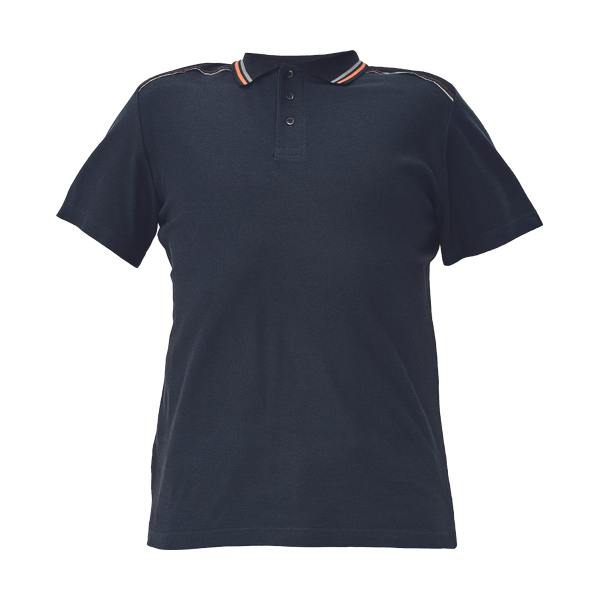 KNOXFIELD polo-shirt anthrac/yellow S