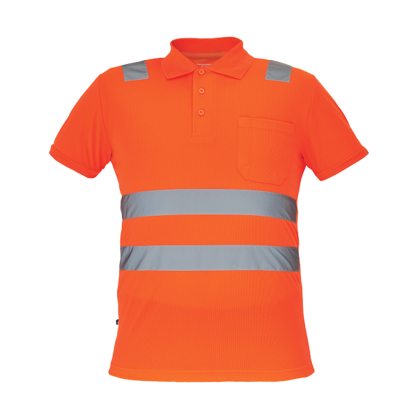 JAEN HV polo-shirt orange 3XL