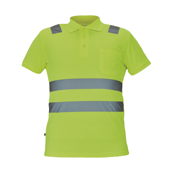 JAEN HV polo-shirt yellow 5XL