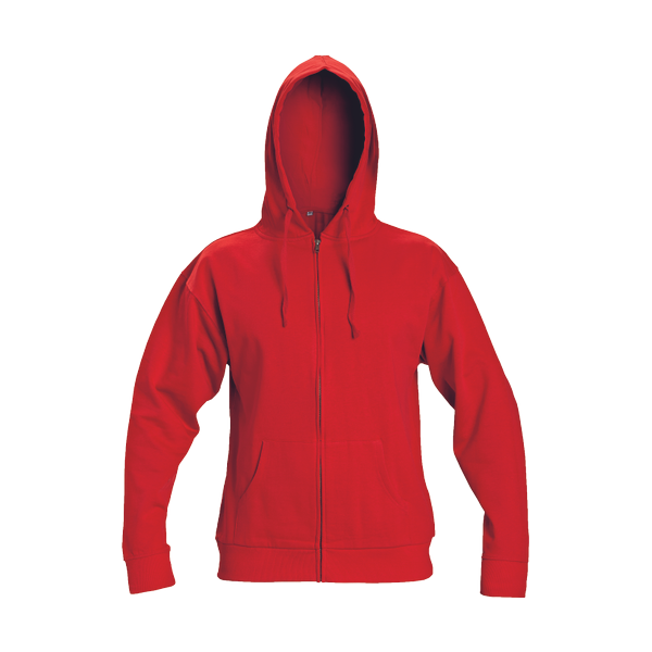 NAGAR sweatshirt with hood red L