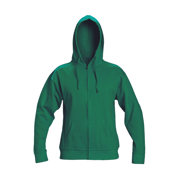 NAGAR sweatshirt with hood green XXL