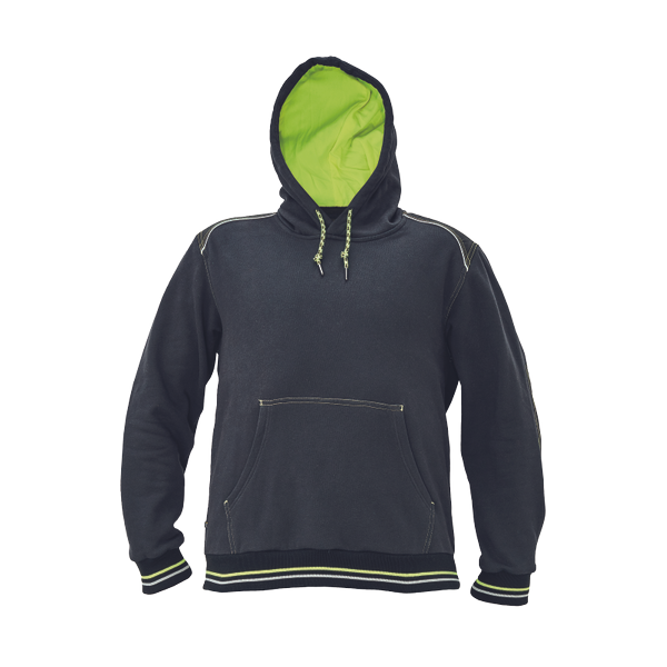 KNOXFIELD kangaroo sweatshir ant/red S