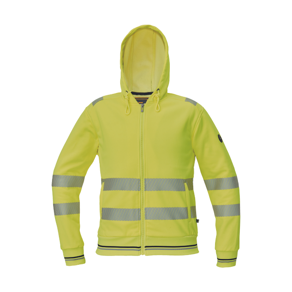 SHELDON HV hoodie yellow S