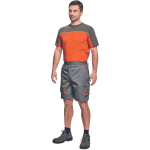 DESMAN shorts grey/orange 62