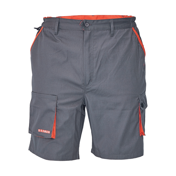 DESMAN shorts grey/orange 56