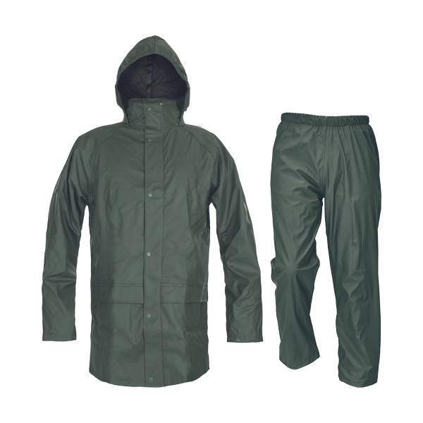 SIRET PU rainsuit green XXXL