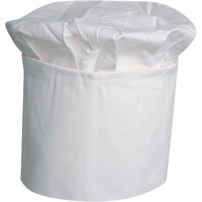 CASSIO chef cap high white
