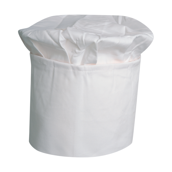 CASSIO chef cap high white - 56