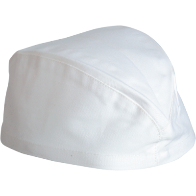 VOLANS chef cap low white