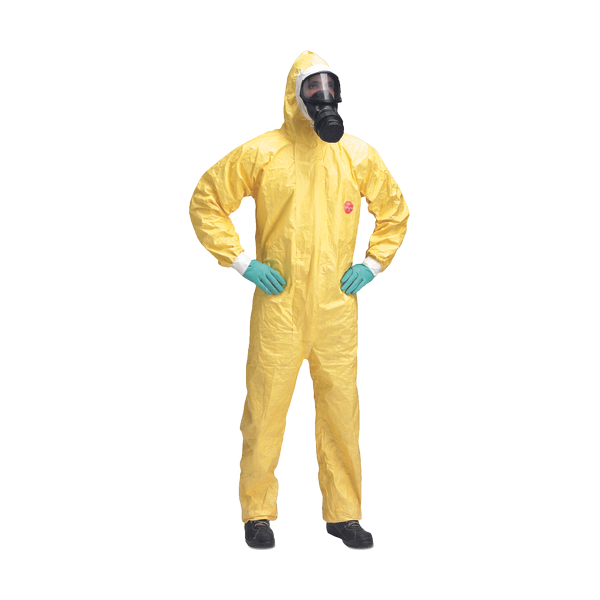 Tychem 2000 C overall yellow L
