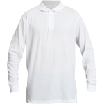 SANGU poloshirt long sleeve white 3XL