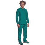 SANGU poloshirt long sleeve white 3XL