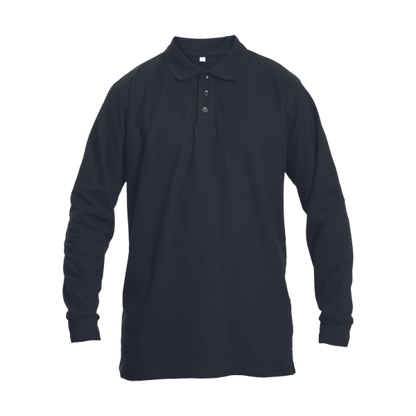 SANGU poloshirt long sleeve black M