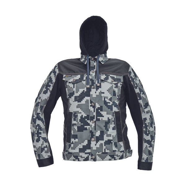 NEURUM CAMOU jacket+hood anthracite 62