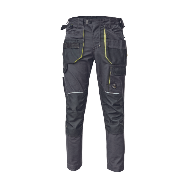 SHELDON pants anthracite/yellow 44