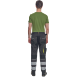 SHELDON RFLX pants anthracite/yellow 56