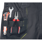 SHELDON RFLX pants anthracite/yellow 56