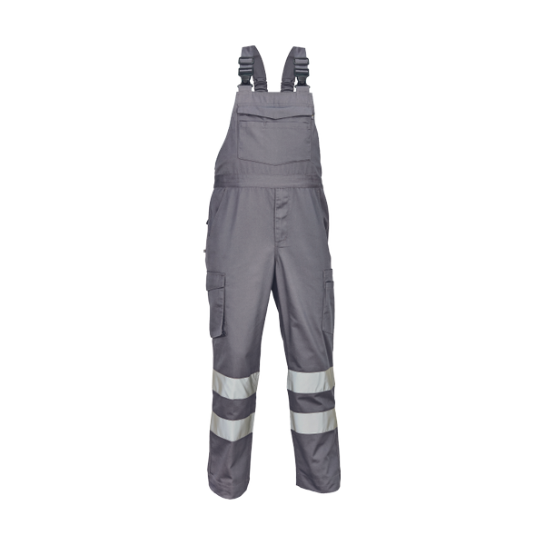 BADAJOZ RFLX bibpants grey 54
