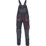 FF HANS bibpants red/anthracite 64