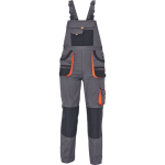 FF HANS bibpants red/anthracite 64