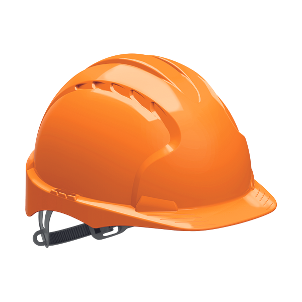 JSP EVO3 helmet non vented orange