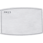 POTTS cotton face mask PM2.5 black -