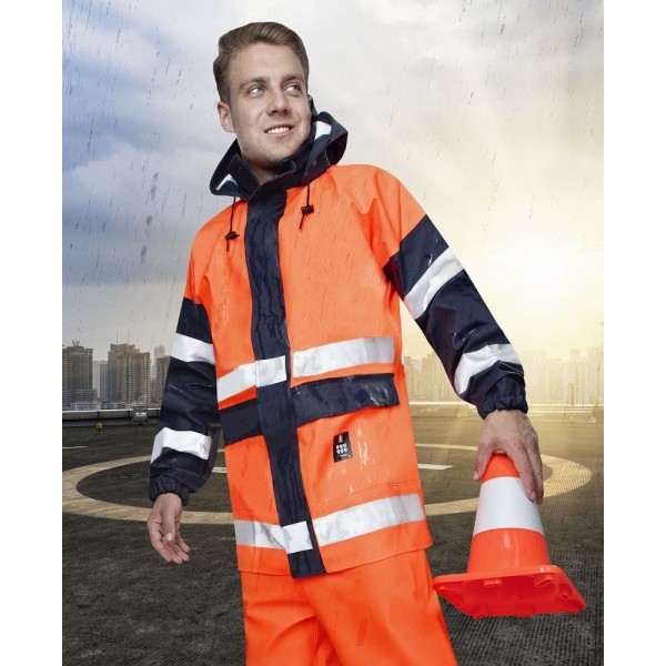 Voděodolný oděv ARDON®AQUA SET (500/501/A) oranžová - DOPRODEJ 3XL