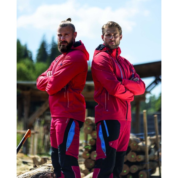 Softshellová bunda ARDON®ULTRITE® červená 2XL
