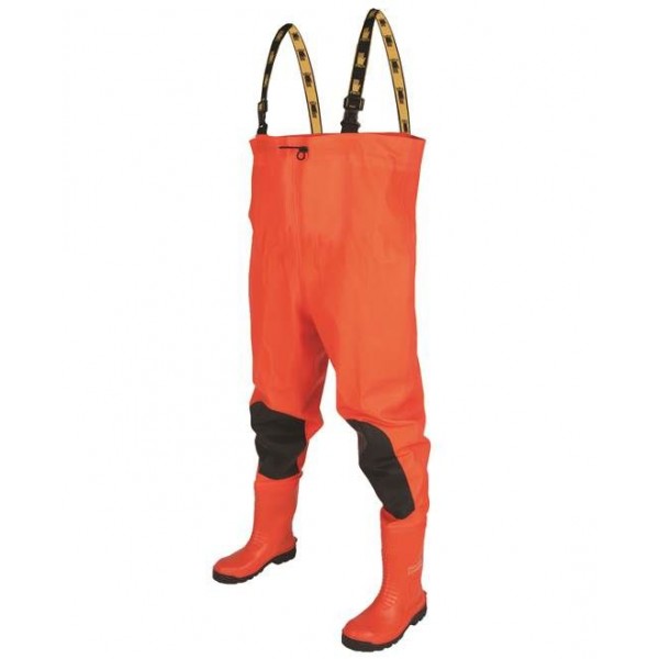 CHEST WADERS ”Max S5” Fluo orange 45
