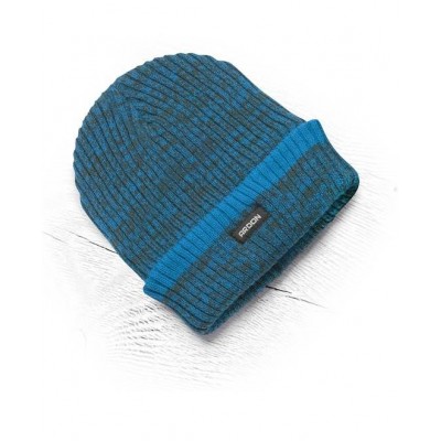 Zimní čepice pletená+fleece Vision Neo modrá