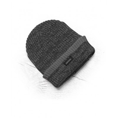 Zimní čepice pletená+fleece Vision Neo černo/šedá
