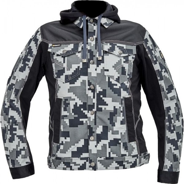 NEURUM CAMOU bunda+kapuce navy 54