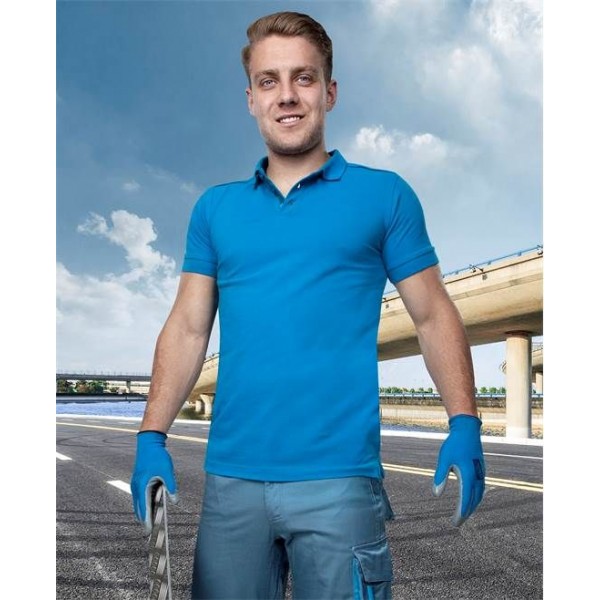 Polokošile TRENDY středně modrá L