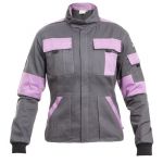MAX SUMMER LADY bunda šedá/sv.fialová 42
