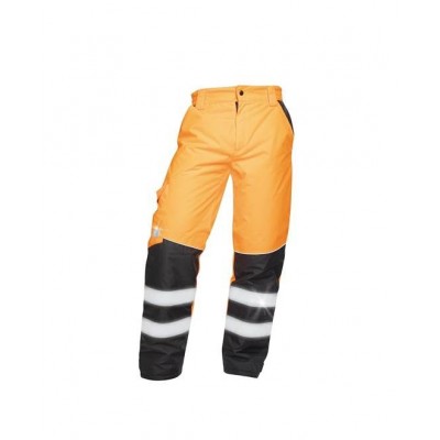 Zimní reflexní kalhoty HOWARD oranžové