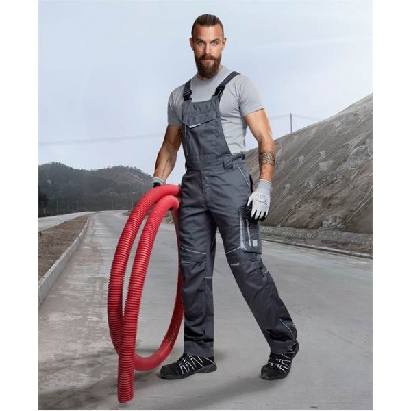 Kalhoty lacl SUMMER prodloužené tmavě šedá (46) 2XL