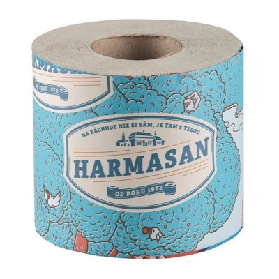Toaletní papír HARMASAN, 1-vrstvý (1x50m)