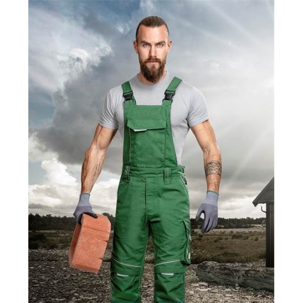 Kalhoty s laclem URBAN+ zelené zkrácené (48-50) XL