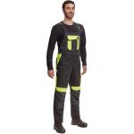 MAX VIVO lacl kalhoty černá/žlutá 68