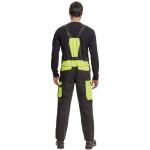 MAX VIVO lacl kalhoty černá/oranžová 52