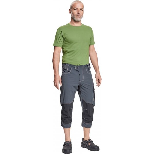 NEURUM PFM 3/4 kalhoty antracit 64