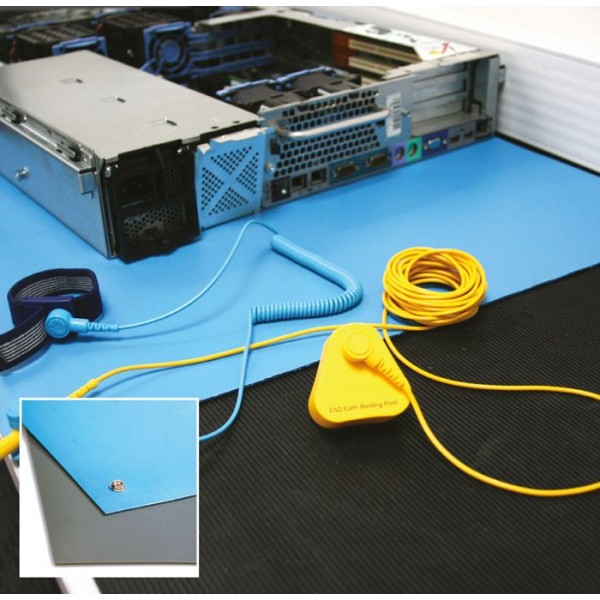 HR MATTING ESD podložka šedá 0,6mx1,2m