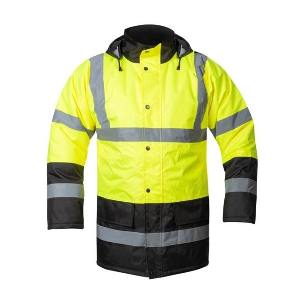 Reflexní zimní bunda ARDON®REF603 žluto-černá 2XL